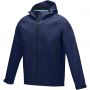 Coltan men's GRS recycled softshell jacket, Navy