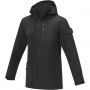 Elevate Kai unisex lightweight GRS recycled circular jacket, Solid black