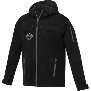 Elevate Match men's softshell jacket, Solid black (Jackets)