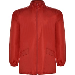 Escocia unisex lightweight rain jacket, Red (Jackets)