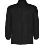 Escocia unisex lightweight rain jacket, Solid black