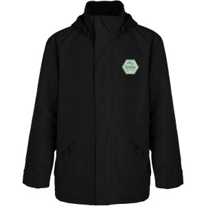 Europa kids insulated jacket, Solid black (Jackets)
