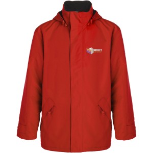Europa unisex insulated jacket, Red (Jackets)