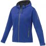 Match women's softshell jacket, Blue