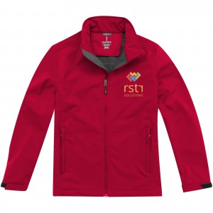 Maxson softshell jacket, Red (Jackets)