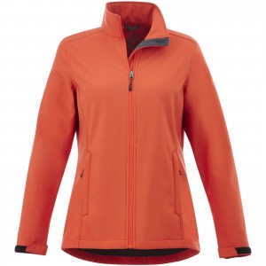 Maxson softshell ladies jacket, Orange (Jackets)