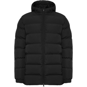 Nepal unisex insulated parka, Solid black (Jackets)