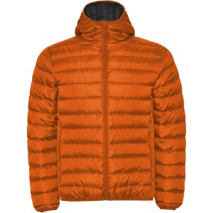 Norway men's insulated jacket, Vermillon Orange (Jackets)