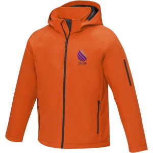 Notus men's padded softshell jacket, Orange (Jackets)