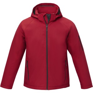 Notus men's padded softshell jacket, Red (Jackets)