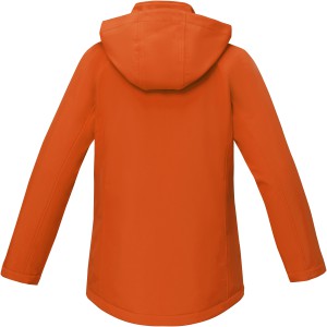 Notus women's padded softshell jacket, Orange (Jackets)