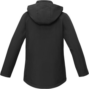 Notus women's padded softshell jacket, Solid black (Jackets)