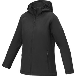 Notus women's padded softshell jacket, Solid black (Jackets)