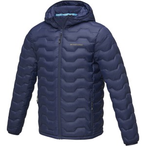 Petalite men's GRS recycled insulated down jacket, Navy (Jackets)