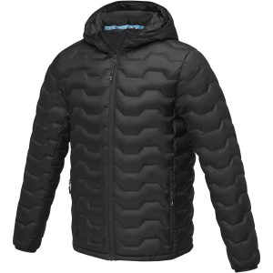 Petalite men's GRS recycled insulated down jacket, Solid black (Jackets)