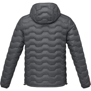 Petalite men's GRS recycled insulated down jacket, Storm grey (Jackets)