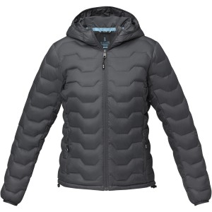 Petalite women's GRS recycled insulated down jacket, Storm grey (Jackets)