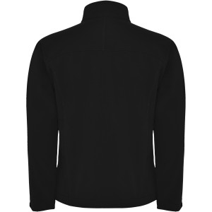 Rudolph unisex softshell jacket, Solid black (Jackets)
