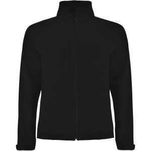 Rudolph unisex softshell jacket, Solid black (Jackets)