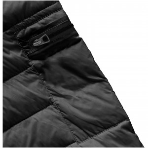 Scotia light down ladies jacket, solid black (Jackets)