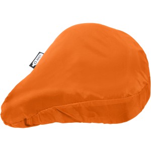 Jesse recycled PET waterproof bicycle saddle cover, Orange (Bycicle items)