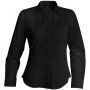 JESSICA - LADIES' LONG-SLEEVED SHIRT, Black