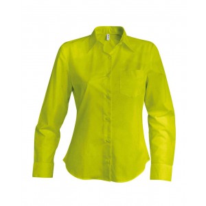 JESSICA - LADIES' LONG-SLEEVED SHIRT, Burnt Lime (shirt)