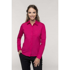 JESSICA - LADIES' LONG-SLEEVED SHIRT, Light Khaki (shirt)