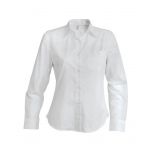 JESSICA - LADIES' LONG-SLEEVED SHIRT, White (KA549WH)