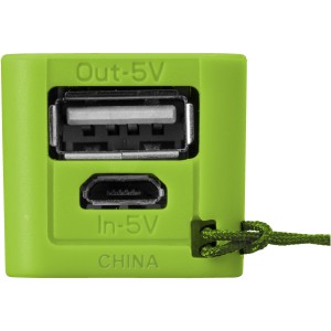 Jive 2000 mAh power bank, Lime,White (Powerbanks)