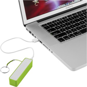 Jive 2000 mAh power bank, Lime,White (Powerbanks)