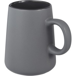 Joe 450 ml ceramic mug, Grey (Mugs)