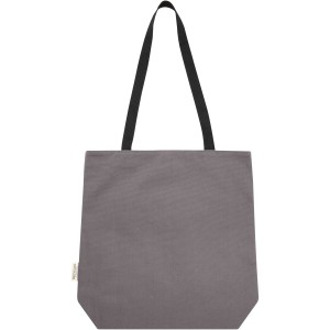 Joey GRS recycled canvas versatile tote bag 14L, Grey (cotton bag)