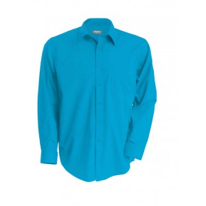 JOFREY - LONG-SLEEVED SHIRT, Bright Turquoise (shirt)