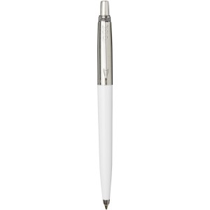 Jotter ballpoint pen, White,Silver (Metallic pen)