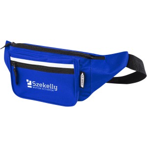 Journey RPET waist bag, Royal blue (Waist bags)