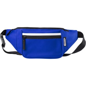 Journey RPET waist bag, Royal blue (Waist bags)