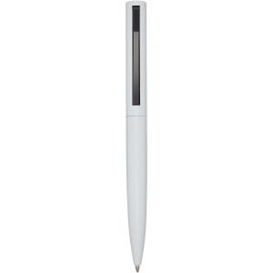 Juana recycled aluminium ballpoint pen, White (Metallic pen)