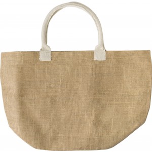 Jute shopping bag Zac, beige