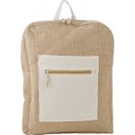 Jute backpack Edison, brown (866520-11)