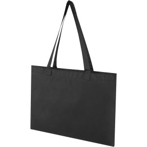 Kai GRS recycled circular tote bag, Solid black (Shopping bags)