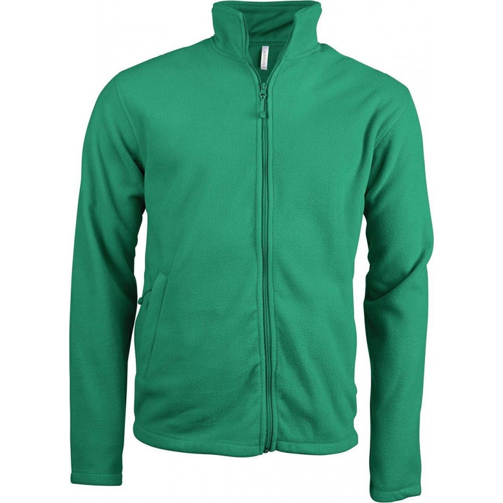 Kariban Falco Micro Fleece Jacket, Kelly Green, 4XL (Fleece Kariban Full Zip Hoodie, Red, 4XL (Sweater) Reklámajándék