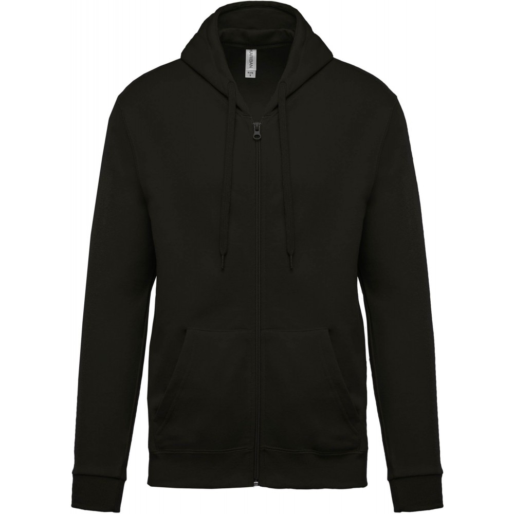 dark grey zip hoodie