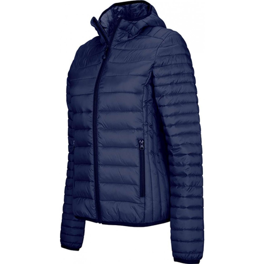 navy down jacket ladies