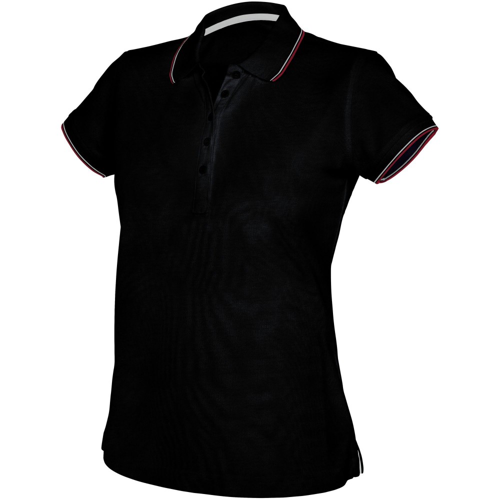 black polo shirt ladies