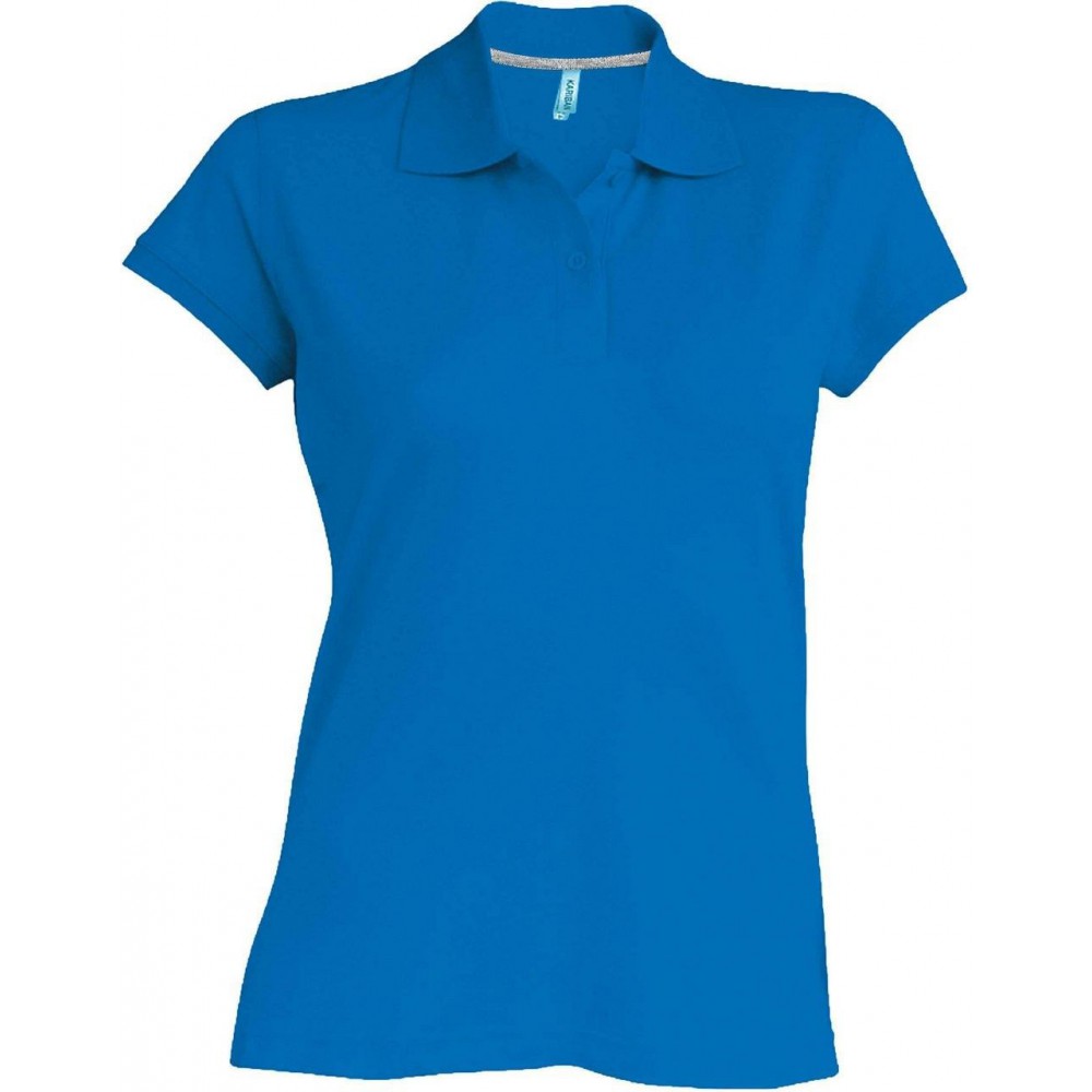 light blue polo shirt womens