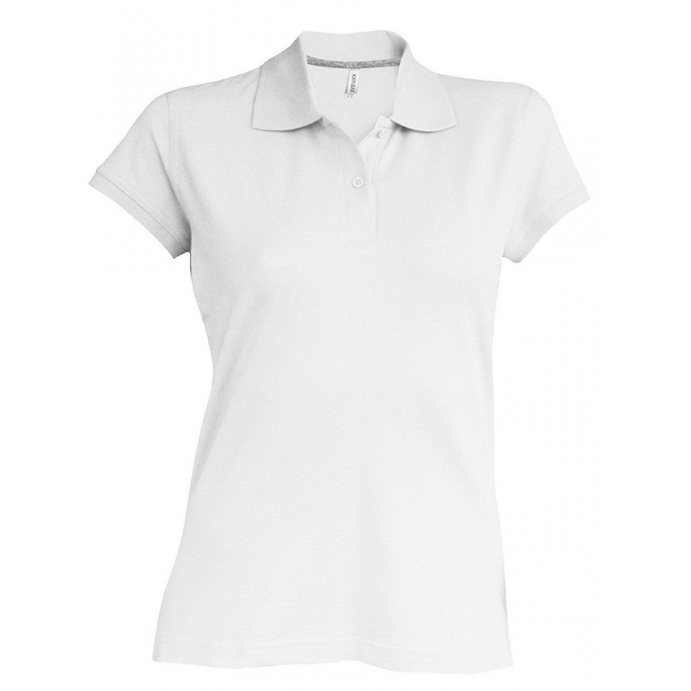 ladies white polo