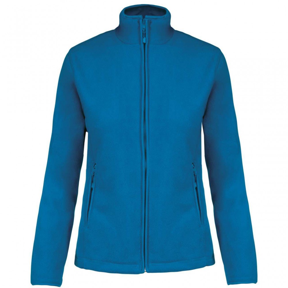 ladies micro fleece jacket full zip