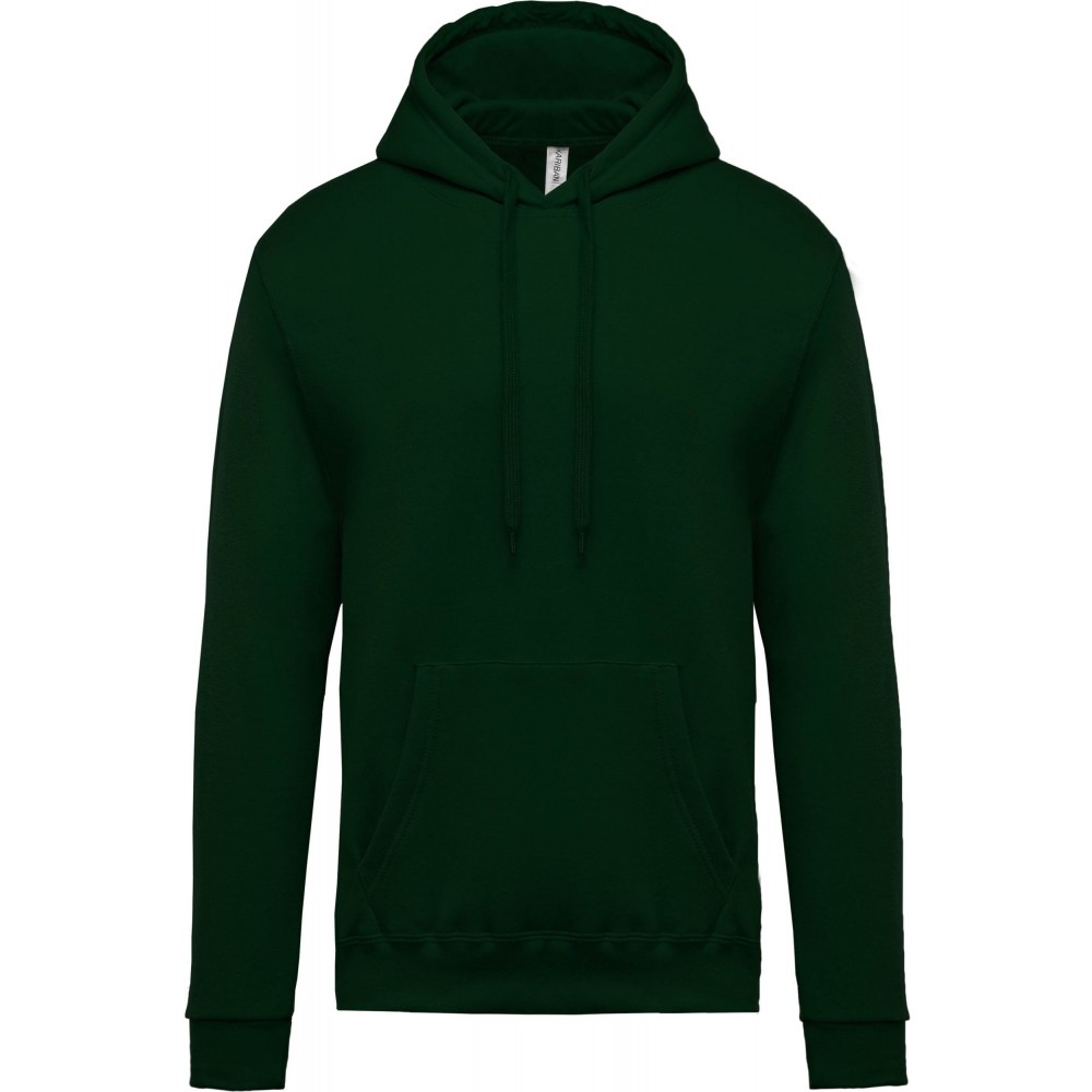 forest green pullover hoodie