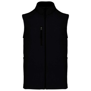MEN'S SOFTSHELL BODYWARMER, Black